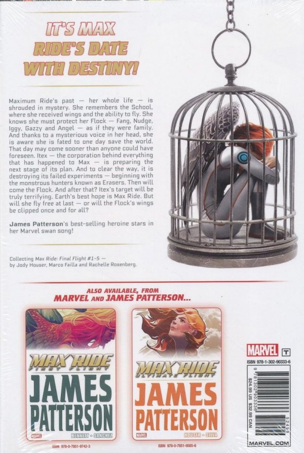 MAX RIDE FINAL FLIGHT HC [9781302903336] **promocja TOMY**