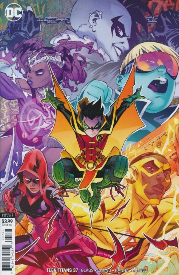 TEEN TITANS [34284] #37 CVR B [76194134284903721] **promocja ZESZYTY**