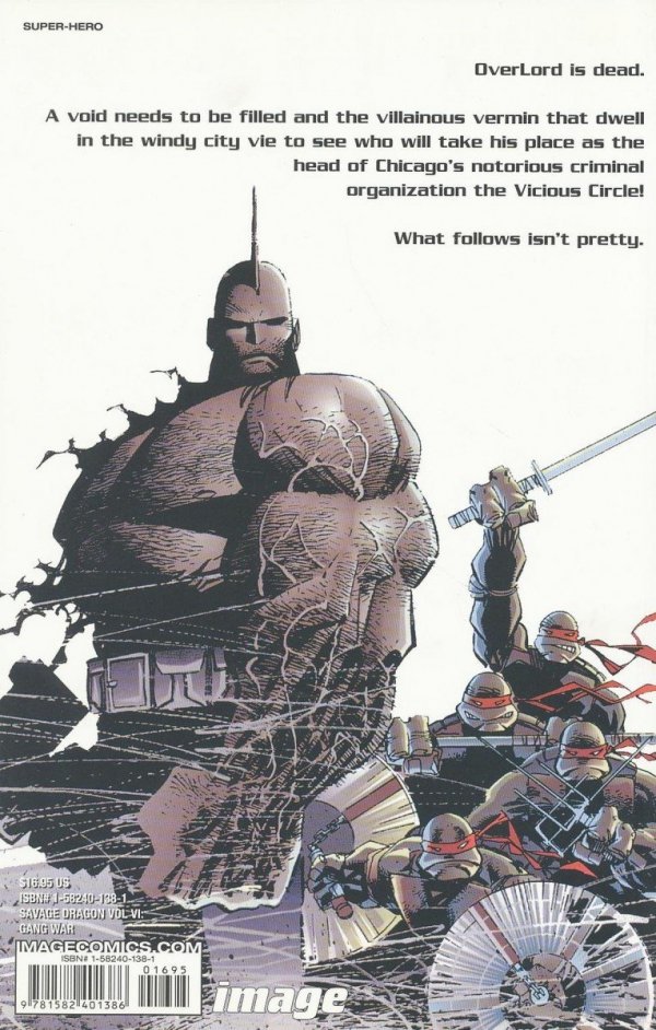 SAVAGE DRAGON VOL 06 GANG WAR TP [9781582401386] **promocja TOMY**