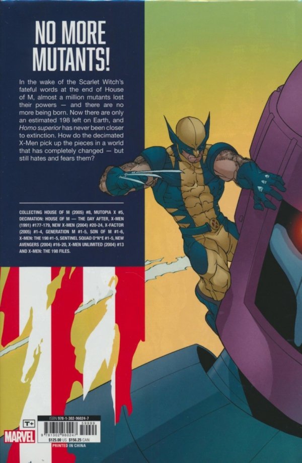 X-MEN DECIMATION OMNIBUS HC [STANDARD] [9781302960247] **promocja TOMY**