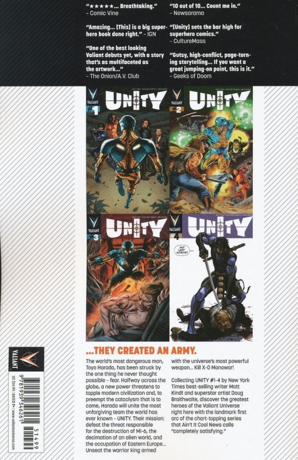 UNITY VOL 01 TO KILL A KING TP [9781939346261]