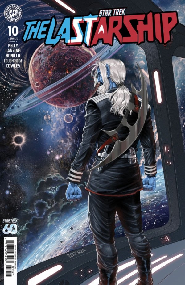 STAR TREK THE LAST STARSHIP #10 VARIANT B ESCORZA BROTHERS [82771403458501021]