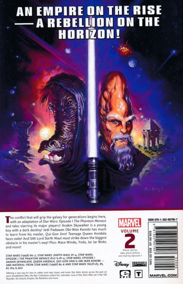 STAR WARS EPIC COLLECTION RISE OF THE SITH VOL 02 TP [9781302907907]