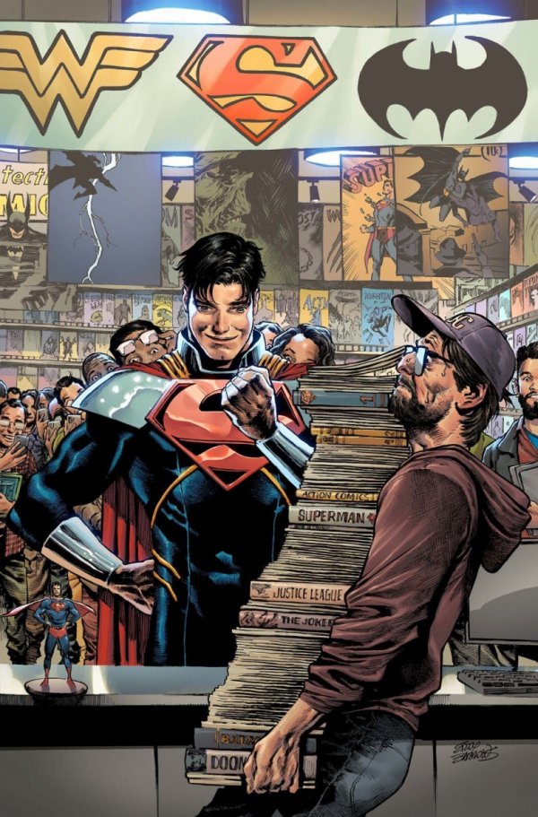 SUPERMAN #40 CVR D EDDY BARROWS CARD STOCK VAR [76194137950004041]