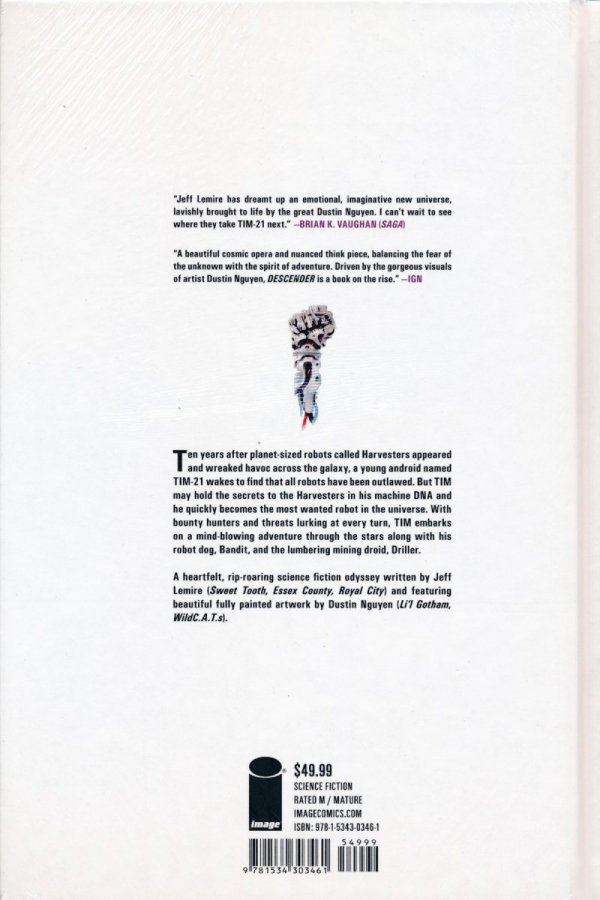 DESCENDER DELUXE EDITION VOL 01 HC [9781534303461] **promocja TOMY**
