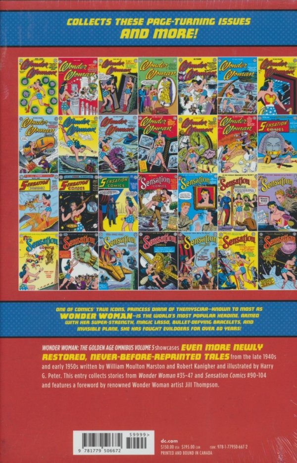 WONDER WOMAN THE GOLDEN AGE OMNIBUS VOL 05 HC [9781779506672] **promocja STOCK SALE**