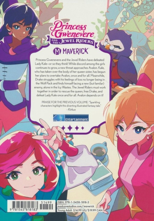 PRINCESS GWENEVERE AND THE JEWEL RIDERS VOL 02 QUEST FOR AVALON TP [9781545818183]