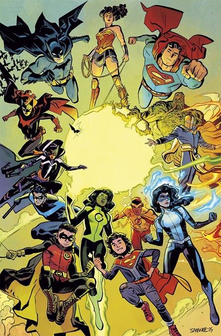 NEW HISTORY OF THE DC UNIVERSE #4 CVR A CHRIS SAMNEE [76194138575400411]