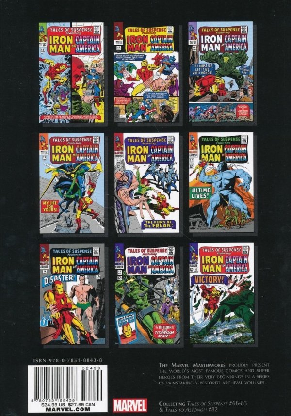 MARVEL MASTERWORKS THE INVINCIBLE IRON MAN VOL 03 TP [STANDARD] [9780785188438]