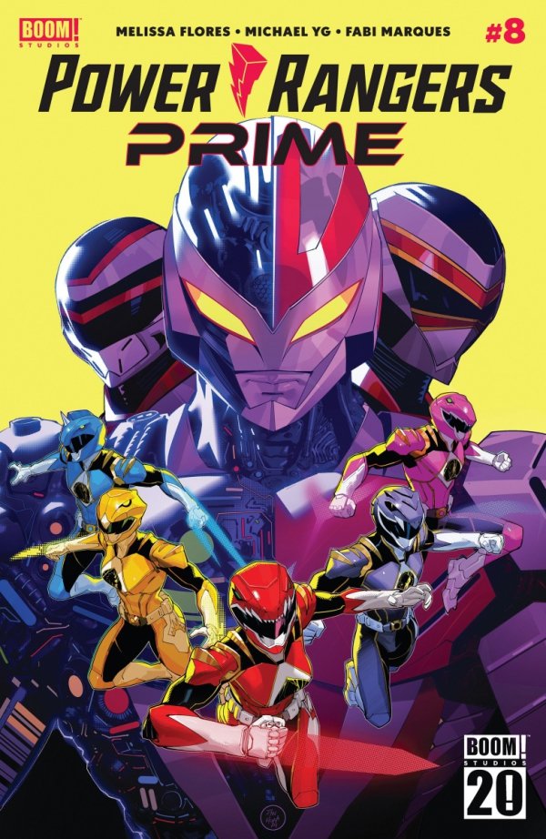 POWER RANGERS PRIME #8 A MAIN DRESSED MORA  [84428401206508011]