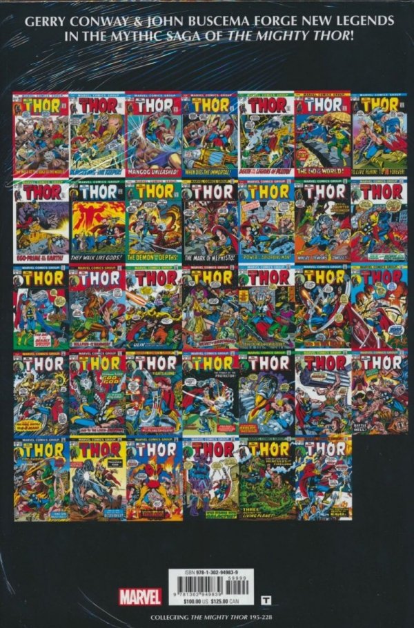 MIGHTY THOR OMNIBUS VOL 04 HC [VARIANT] [9781302949839] **OFERTA SPECJALNA**