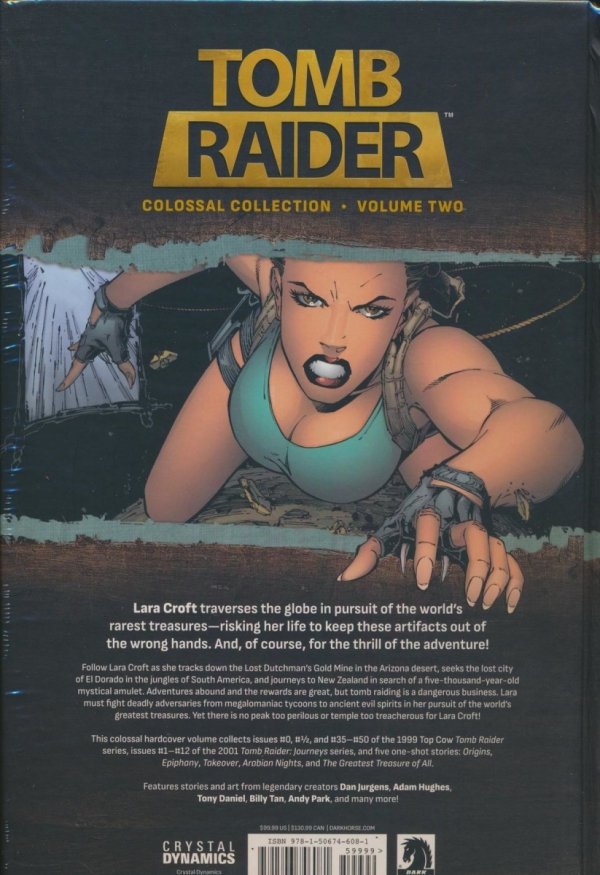 TOMB RAIDER COLOSSAL COLLECTION VOL 02 HC [9781506746081]