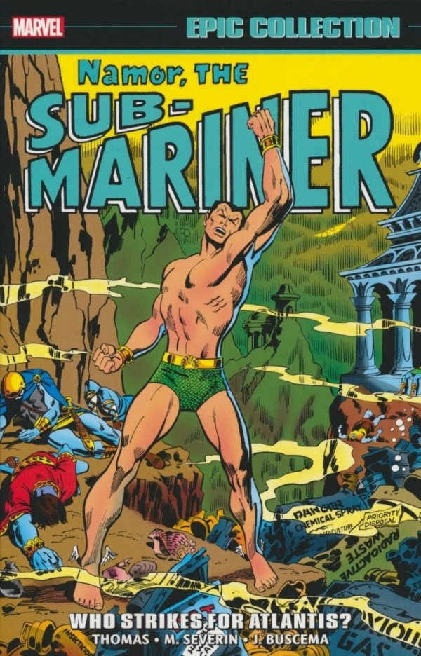 NAMOR THE SUB-MARINER EPIC COLLECTION WHO STRIKES FOR ATLANTIS TP [9781302949747] **PROMOCJA RABAT 40%**