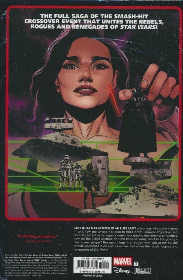 STAR WARS CRIMSON REIGN OMNIBUS HC [VARIANT] [9781302961855] **PROMOCJA TOMY**