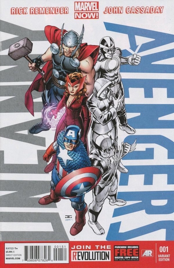UNCANNY AVENGERS [07826] #01 CVR E [75960607826400151]