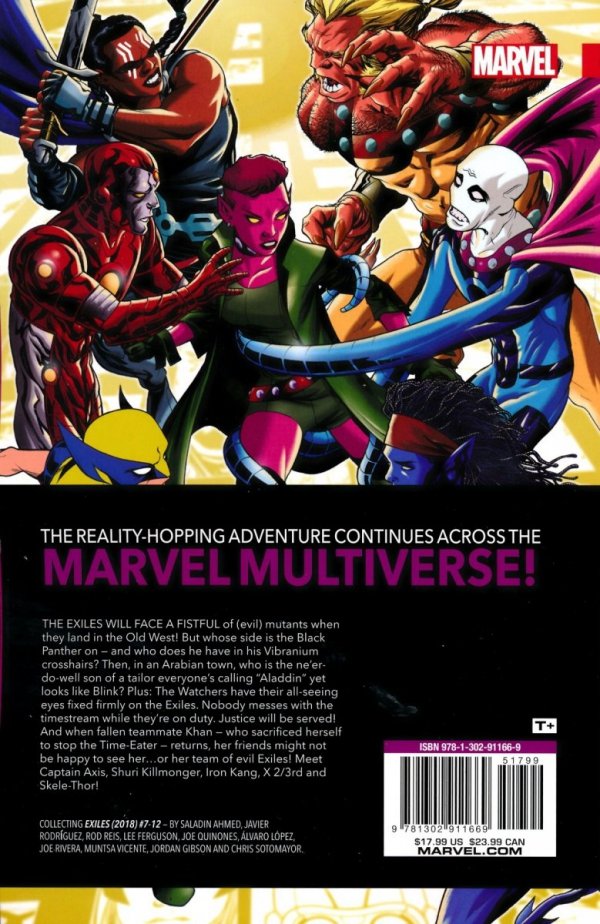 EXILES VOL 02 THE TRIAL OF THE EXILES TP [9781302911669] **promocja TOMY**