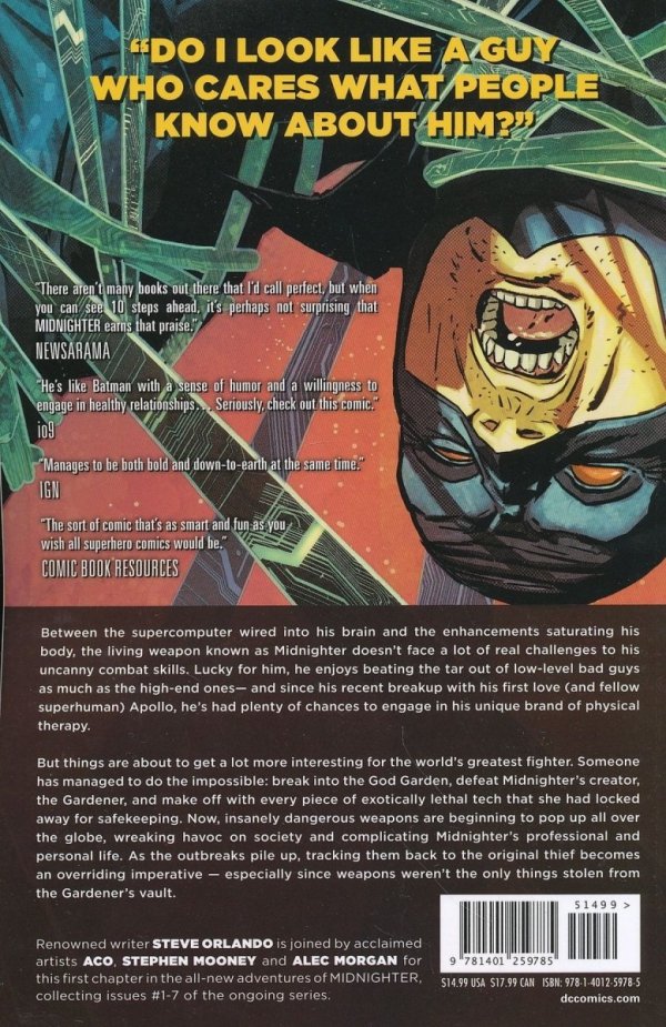 MIDNIGHTER VOL 01 OUT TP [9781401259785]