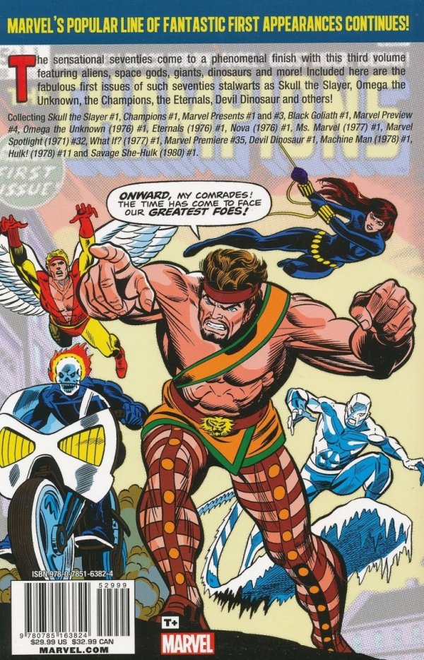 MARVEL FIRSTS THE 1970S VOL 03 TP [9780785163824]