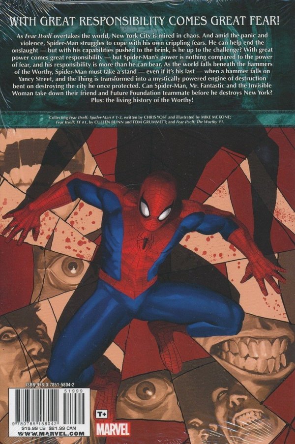 FEAR ITSELF SPIDER-MAN HC [9780785158042] **OFERTA SPECJALNA**