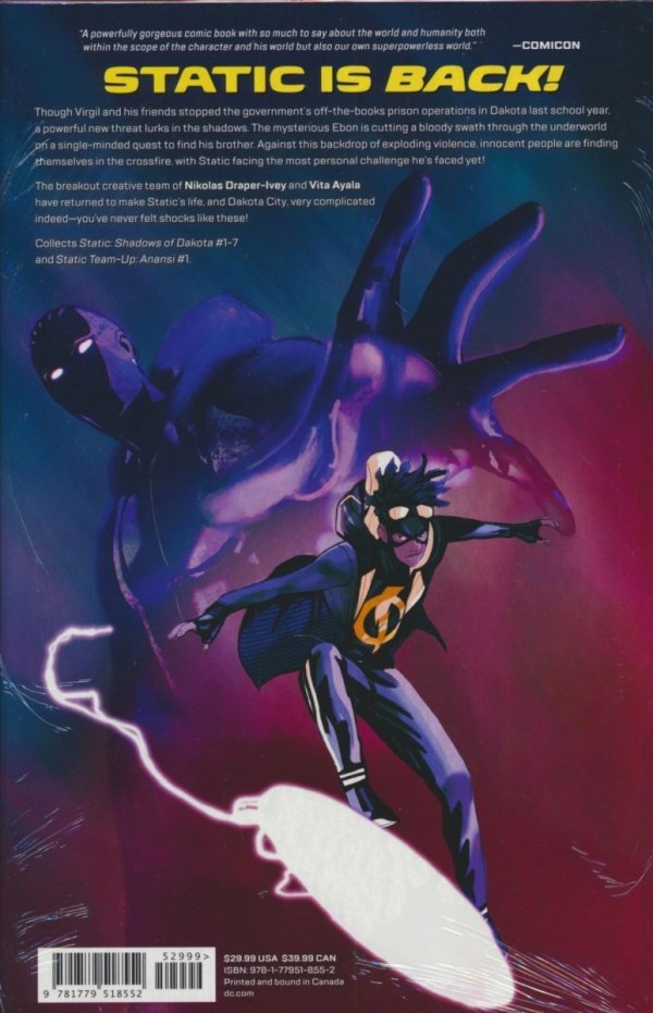 STATIC SHADOWS OF DAKOTA HC [9781779518552] **OFERTA SPECJALNA**