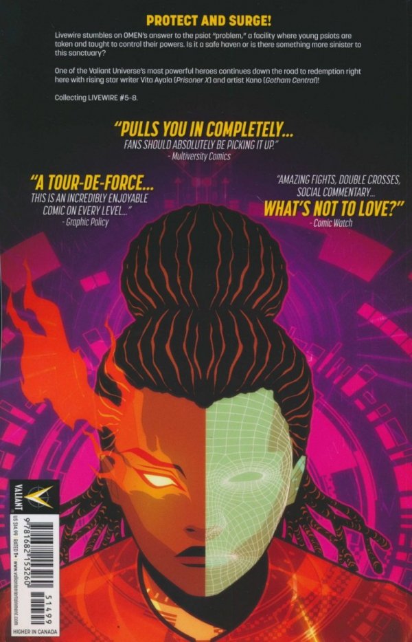 LIVEWIRE VOL 02 GUARDIAN TP [9781682153260] **promocja TOMY**