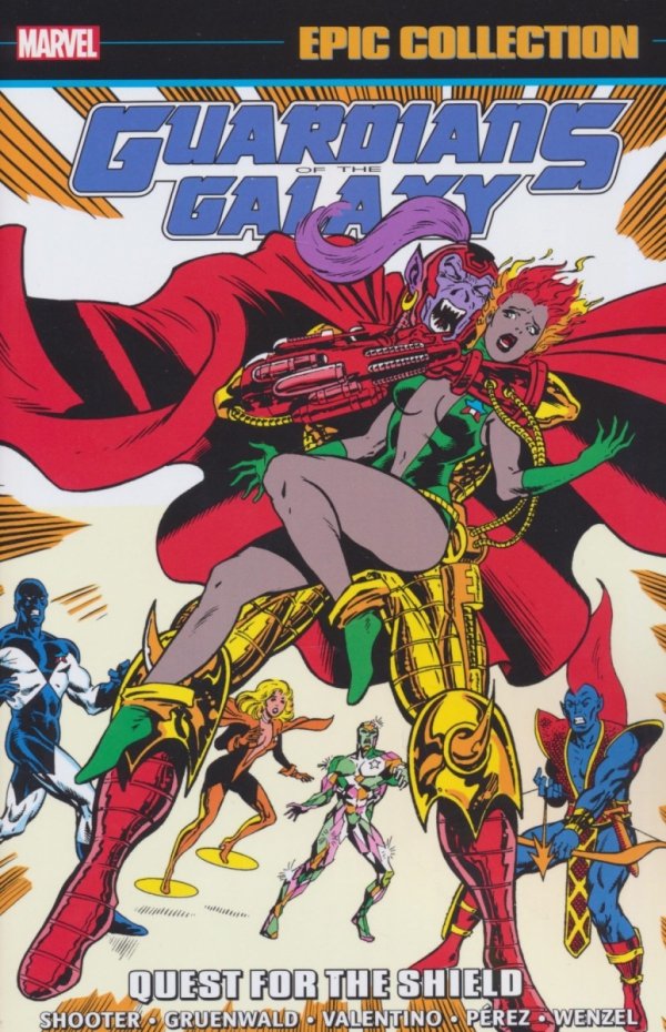 GUARDIANS OF THE GALAXY EPIC COLLECTION QUEST FOR THE SHIELD TP [9781302956417] **OFERTA SPECJALNA**