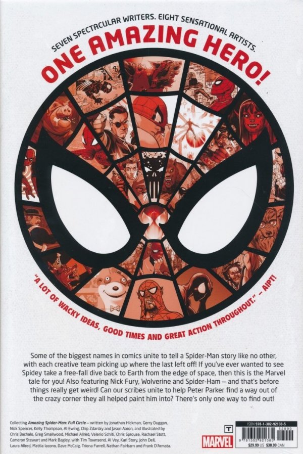 AMAZING SPIDER-MAN FULL CIRCLE HC [9781302921385] **OFERTA SPECJALNA**