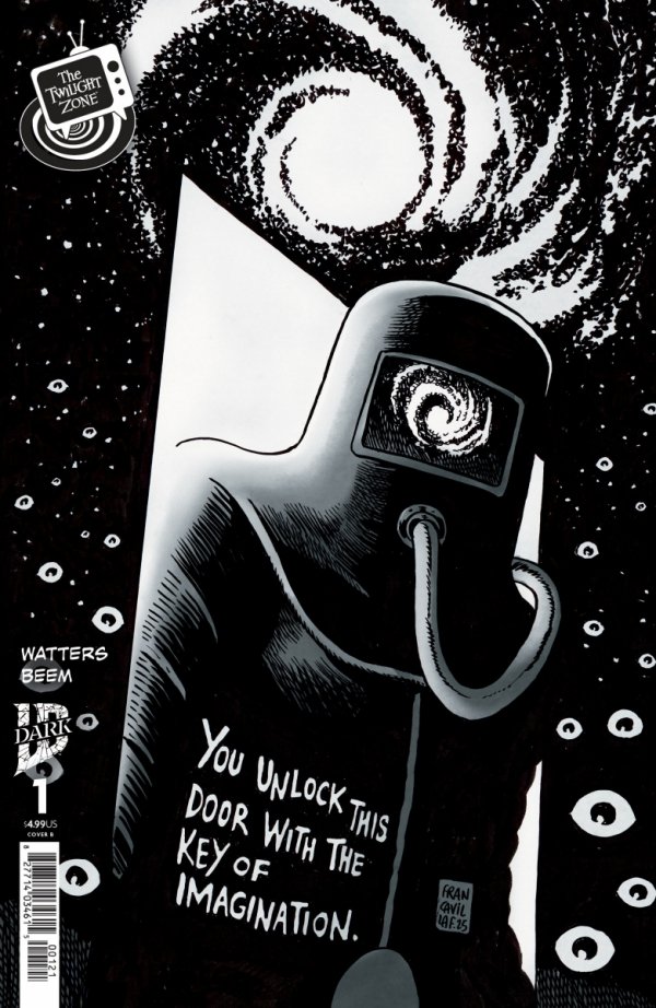 TWILIGHT ZONE #1 VARIANT B FRANCAVILLA [82771403461500121]