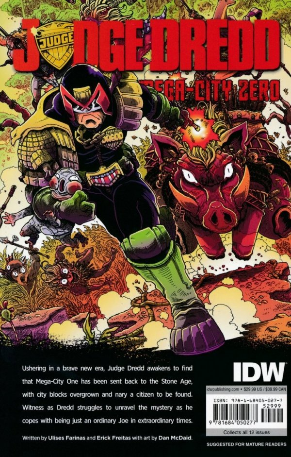 JUDGE DREDD MEGA-CITY ZERO TP [9781684050277] **OFERTA EKSPOZYCYJNA**