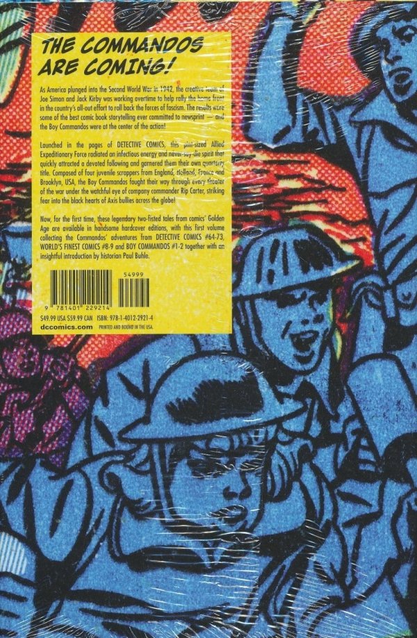 BOY COMMANDOS VOL 01 HC [9781401229214]