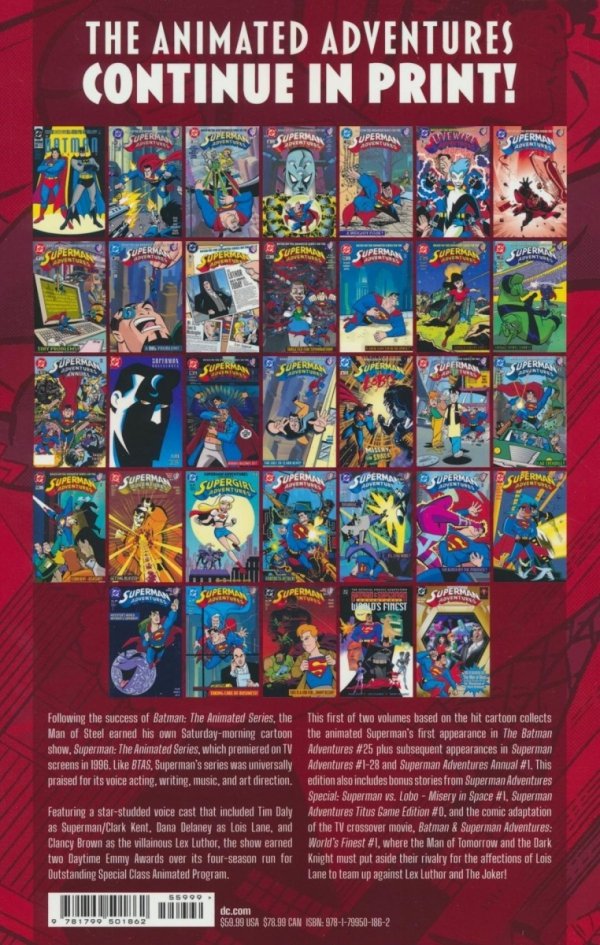 SUPERMAN ADVENTURES COMPENDIUM VOL 01 TP [9781799501862]