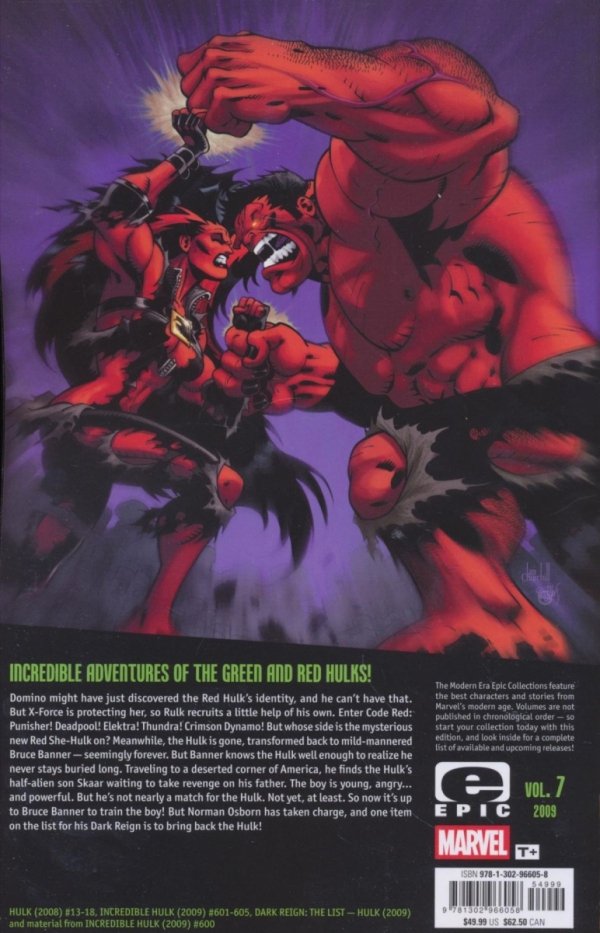 HULK MODERN ERA EPIC COLLECTION CODE RED TP [9781302966058]
