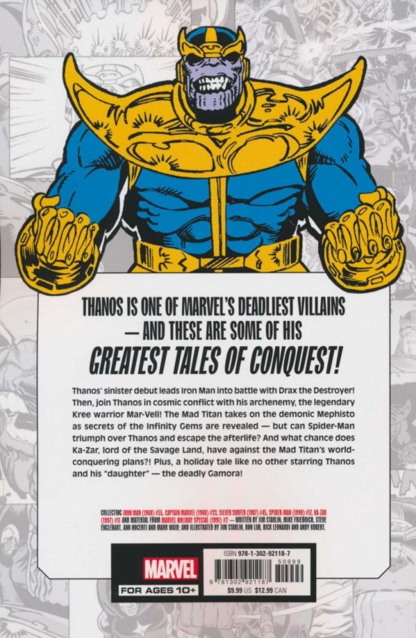 MARVEL-VERSE THANOS TP [9781302921187] **promocja TOMY**