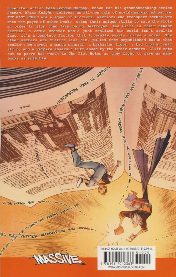 PLOT HOLES VOL 01 1ST EDITION VARIANT TP [9781961012363]