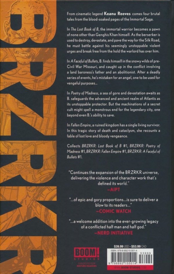 BRZRKR BLOODLINES HC [9798892155014]