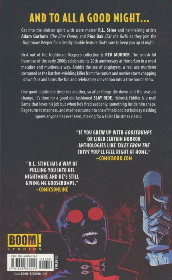 STUFF OF NIGHTMARES NO HOLIDAY FOR MURDER TP [9781608862290]