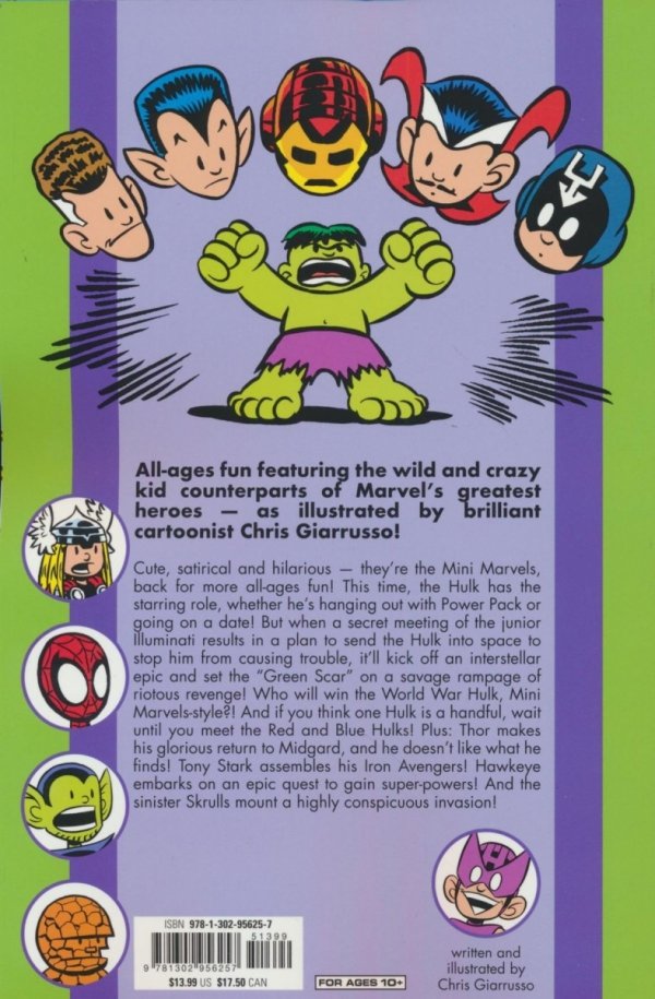 MINI MARVELS HULK SMASH TP [9781302956257]
