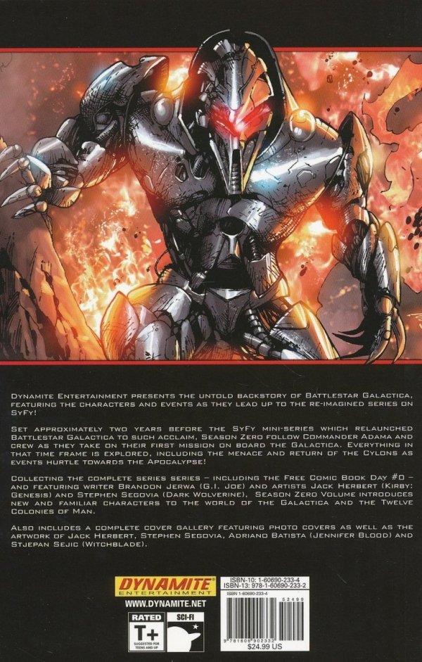 BATTLESTAR GALACTICA SEASON ZERO OMNIBUS VOL 01 TP [9781606902332] **promocja TOMY**