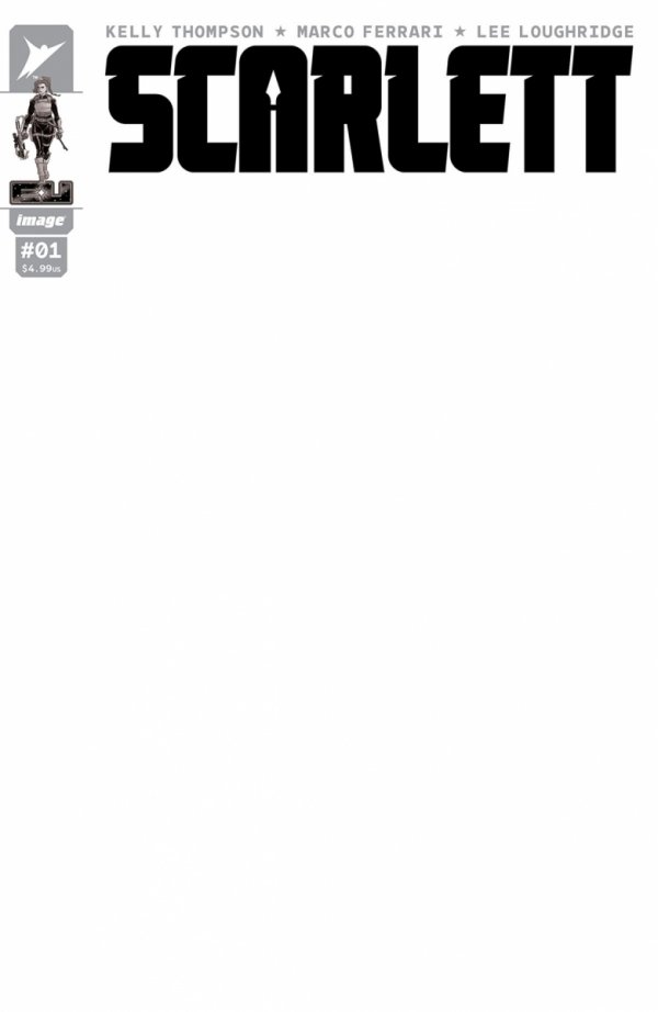 SCARLETT #01 CVR H [BLANK] [70985304018700181] **promocja ZESZYTY**