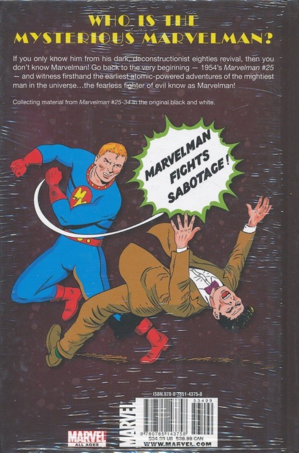 MARVELMAN CLASSIC VOL 01 HC [STANDARD] [9780785143758]