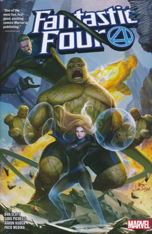 FANTASTIC FOUR BY DAN SLOTT VOL 01 HC [9781302928278] **promocja TOMY**