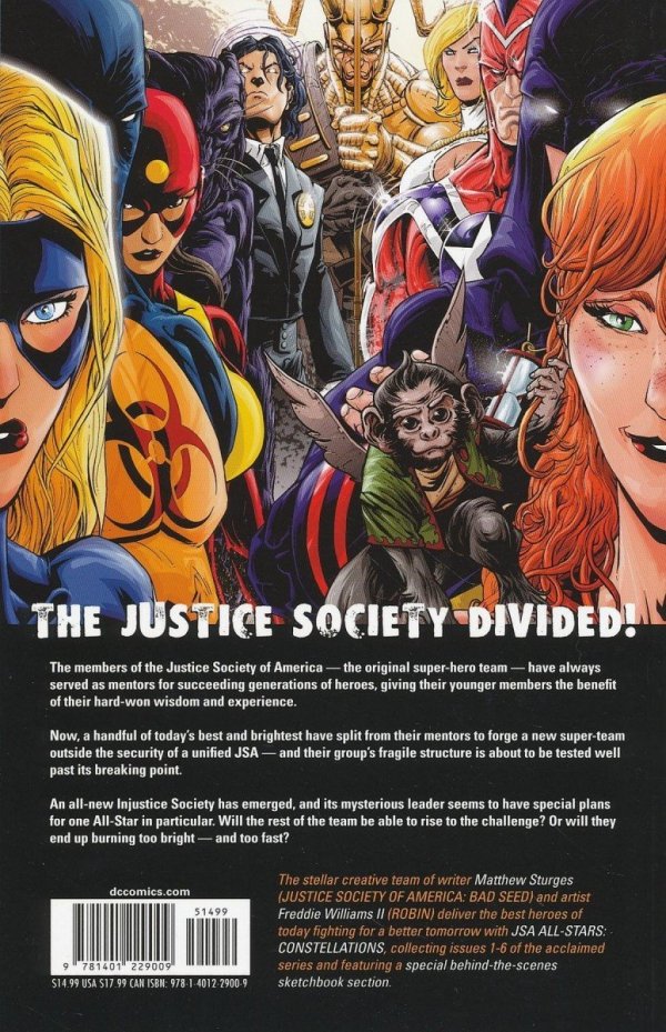JSA ALL-STARS CONSTELLATIONS TP [9781401229009]