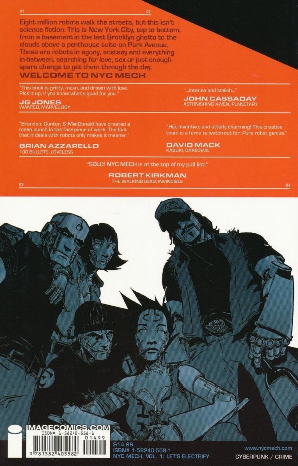 NYC MECH VOL 01 LETS ELECTRIFY TP [9781582405582]