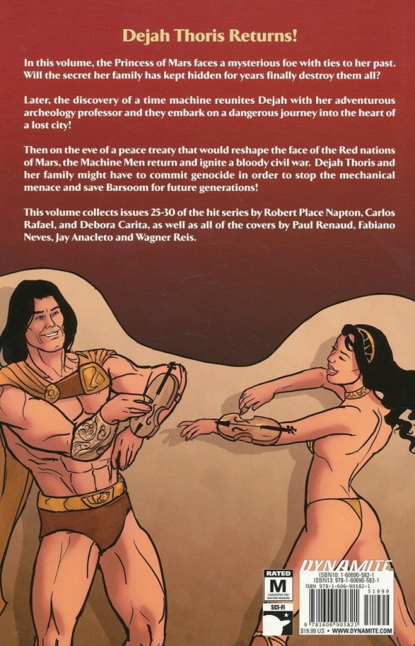 WARLORD OF MARS DEJAH THORIS VOL 06 PHANTOMS OF TIME TP [9781606905821] **promocja TOMY**