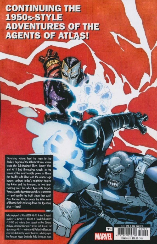 AGENTS OF ATLAS THE COMPLETE COLLECTION VOL 02 TP [9781302922726] **promocja TOMY**