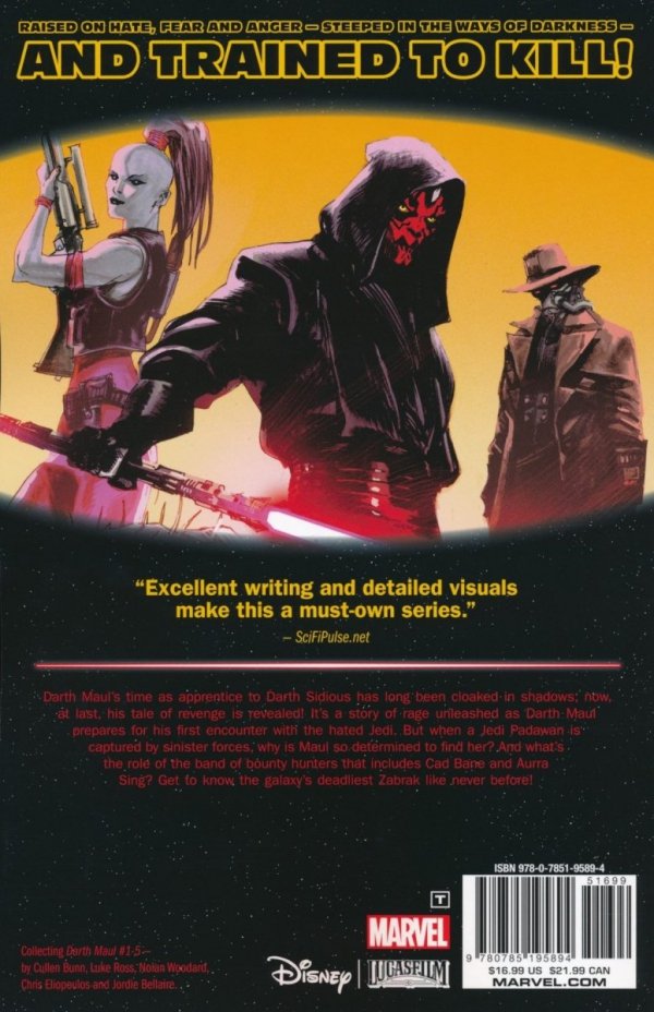 STAR WARS DARTH MAUL TP [9780785195894]