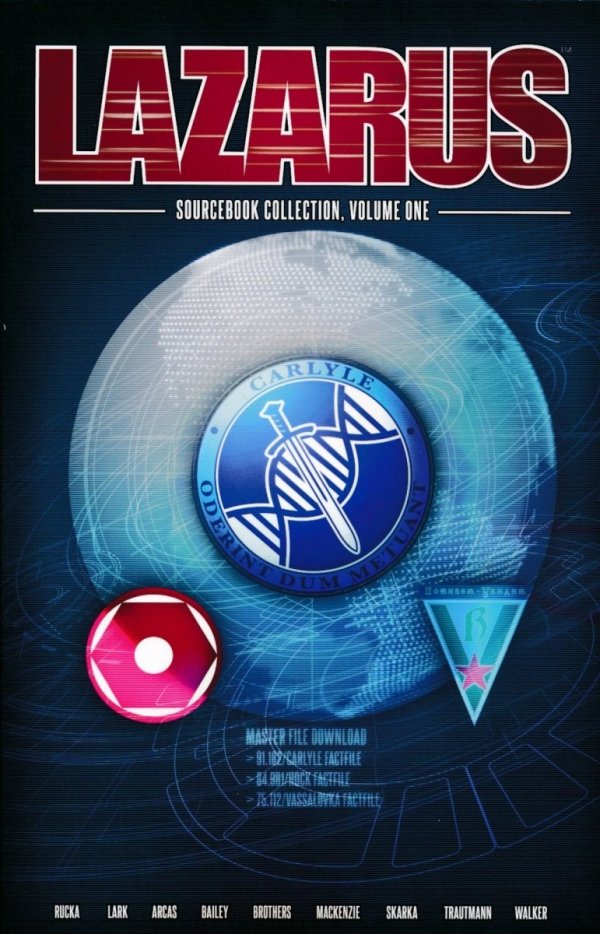 LAZARUS THE SOURCEBOOK COLLECTION VOL 01 TP [9781534305151] **promocja TOMY**