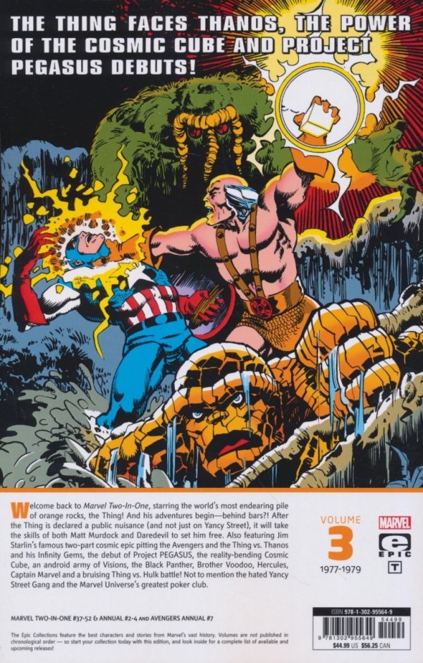 MARVEL TWO-IN-ONE EPIC COLLECTION REMEMBRANCE OF THINGS PAST TP [9781302955649]