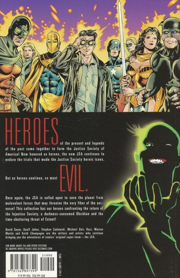 JSA VOL 02 DARKNESS FALLS TP [9781563897399] **OFERTA SPECJALNA**