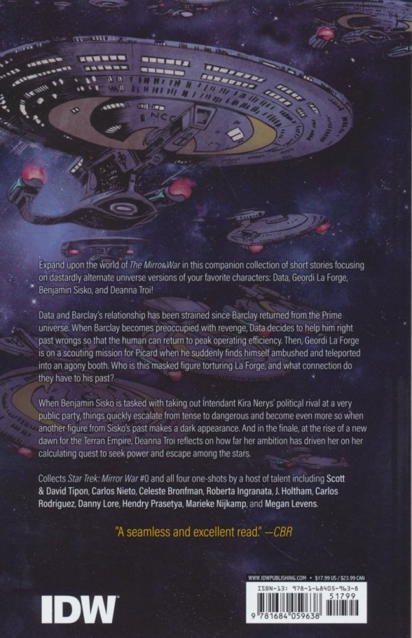 STAR TREK WARRIORS OF THE MIRROR WAR TP [9781684059638] **OFERTA EKSPOZYCYJNA**